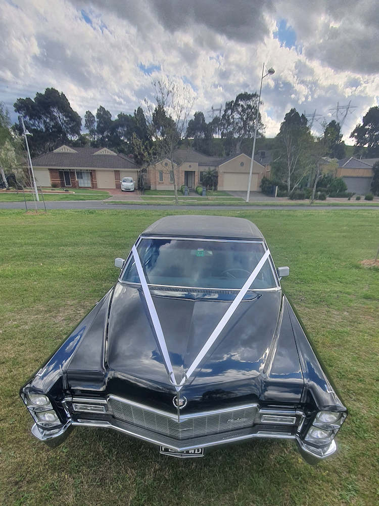 1968 Black cadillac wedding hire 1968 Black cadillac wedding hire